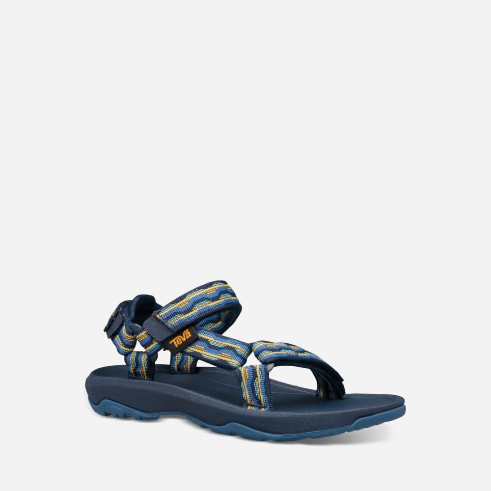 Teva Hurricane XLT 2 - Kids' Teva Hiking Sandals - Dark Blue | India (TLDJ57906)